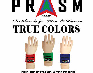 The All New PRASM Moisture-Proof Sports Wristbands!!
